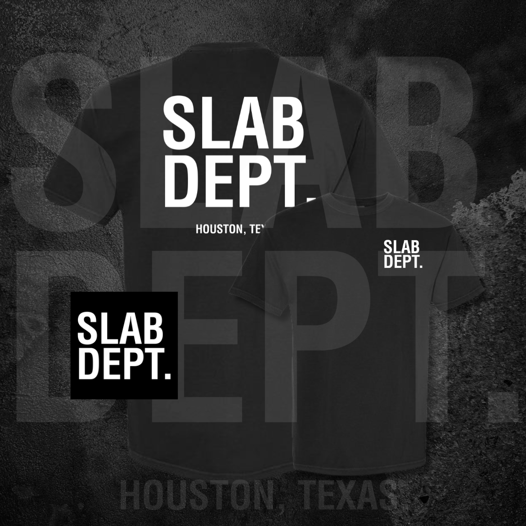 Slab Dept. Logo T-Shirt Black
